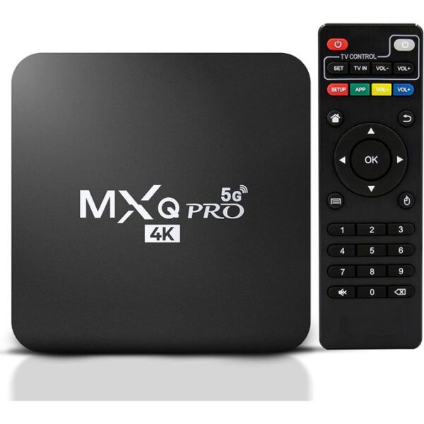 MXQ PRO – Box TV 4K Android 11 – 4Go RAM – 64Go Mémoire